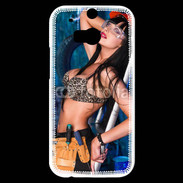 Coque HTC One M8s Bricoleuse sexy