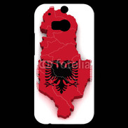 Coque HTC One M8s drapeau Albanie