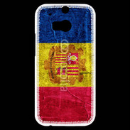 Coque HTC One M8s Drapeau Andorre