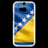 Coque HTC One M8s Drapeau Bosnie