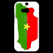 Coque HTC One M8s drapeau Burkina Fasso