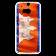 Coque HTC One M8s Drapeau Cambodge