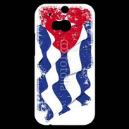 Coque HTC One M8s Drapeau Cuba 2