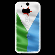 Coque HTC One M8s Drapeau Djibouti