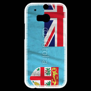 Coque HTC One M8s Drapeau Fidji