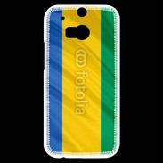 Coque HTC One M8s Drapeau Gabon