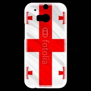 Coque HTC One M8s Drapeau Georgie