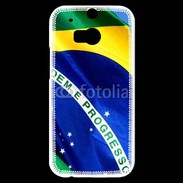 Coque HTC One M8s drapeau Brésil 5