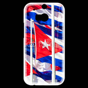 Coque HTC One M8s Drapeau Cuba 3