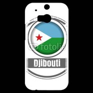 Coque HTC One M8s Logo Djibouti