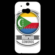 Coque HTC One M8s Logo Comores