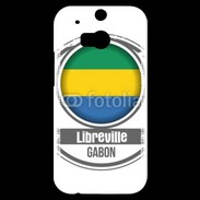 Coque HTC One M8s Logo Gabon