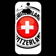 Coque HTC One M8s Logo Suisse