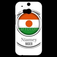 Coque HTC One M8s Logo Niger