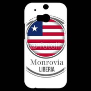 Coque HTC One M8s logo Liberia