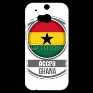 Coque HTC One M8s logo Ghana