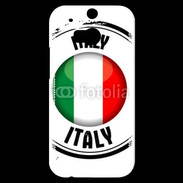 Coque HTC One M8s Logo italie