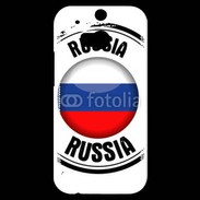Coque HTC One M8s Logo Russie