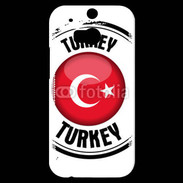 Coque HTC One M8s Logo Turquie