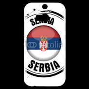 Coque HTC One M8s Logo Serbie