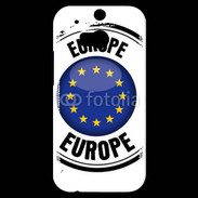 Coque HTC One M8s Logo Europe