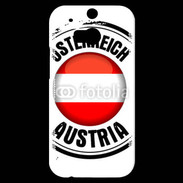 Coque HTC One M8s Logo Autriche