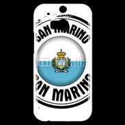 Coque HTC One M8s Logo San Marin