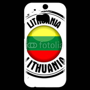 Coque HTC One M8s Logo Lituanie