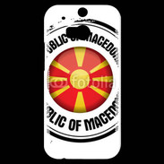 Coque HTC One M8s Logo Macédoine