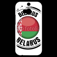 Coque HTC One M8s Logo Bielorussie