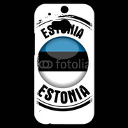 Coque HTC One M8s Logo Estonie