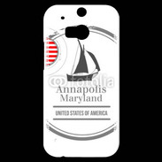 Coque HTC One M8s Logo Annapolis Maryland