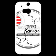 Coque HTC One M8s logo Kansas