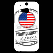 Coque HTC One M8s Logo Alabama