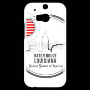 Coque HTC One M8s Logo Louisiane