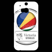 Coque HTC One M8s Logo Les Seychelles