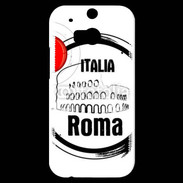 Coque HTC One M8s Logo Rome Italie