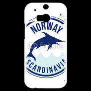 Coque HTC One M8s Logo Scandinavie