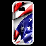 Coque HTC One M8s Drapeau USA 750