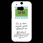 Coque HTC One M8s Obtenir le Bonus offensif-défensif Blanc