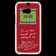 Coque HTC One M8s Obtenir le Bonus offensif-défensif Rouge