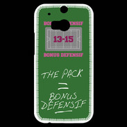 Coque HTC One M8s The pack Bonus offensif-défensif Vert