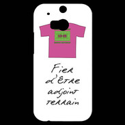 Coque HTC One M8s Bonus offensif-Défensif Adjoint terrain Blanc