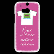 Coque HTC One M8s Bonus offensif-Défensif Adjoint terrain Rose