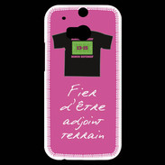Coque HTC One M8s Bonus offensif-Défensif Adjoint terrain Rose 2