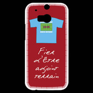 Coque HTC One M8s Bonus offensif-Défensif Adjoint terrain Rouge 2