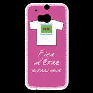 Coque HTC One M8s Entraîneur Bonus offensif-défensif Rose