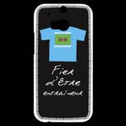 Coque HTC One M8s Entraîneur Bonus offensif-défensif Noir 2