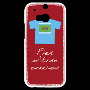 Coque HTC One M8s Entraîneur Bonus offensif-défensif Rouge 2
