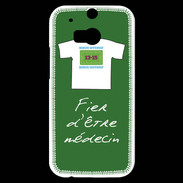 Coque HTC One M8s Médecin Bonus offensif-défensif Vert